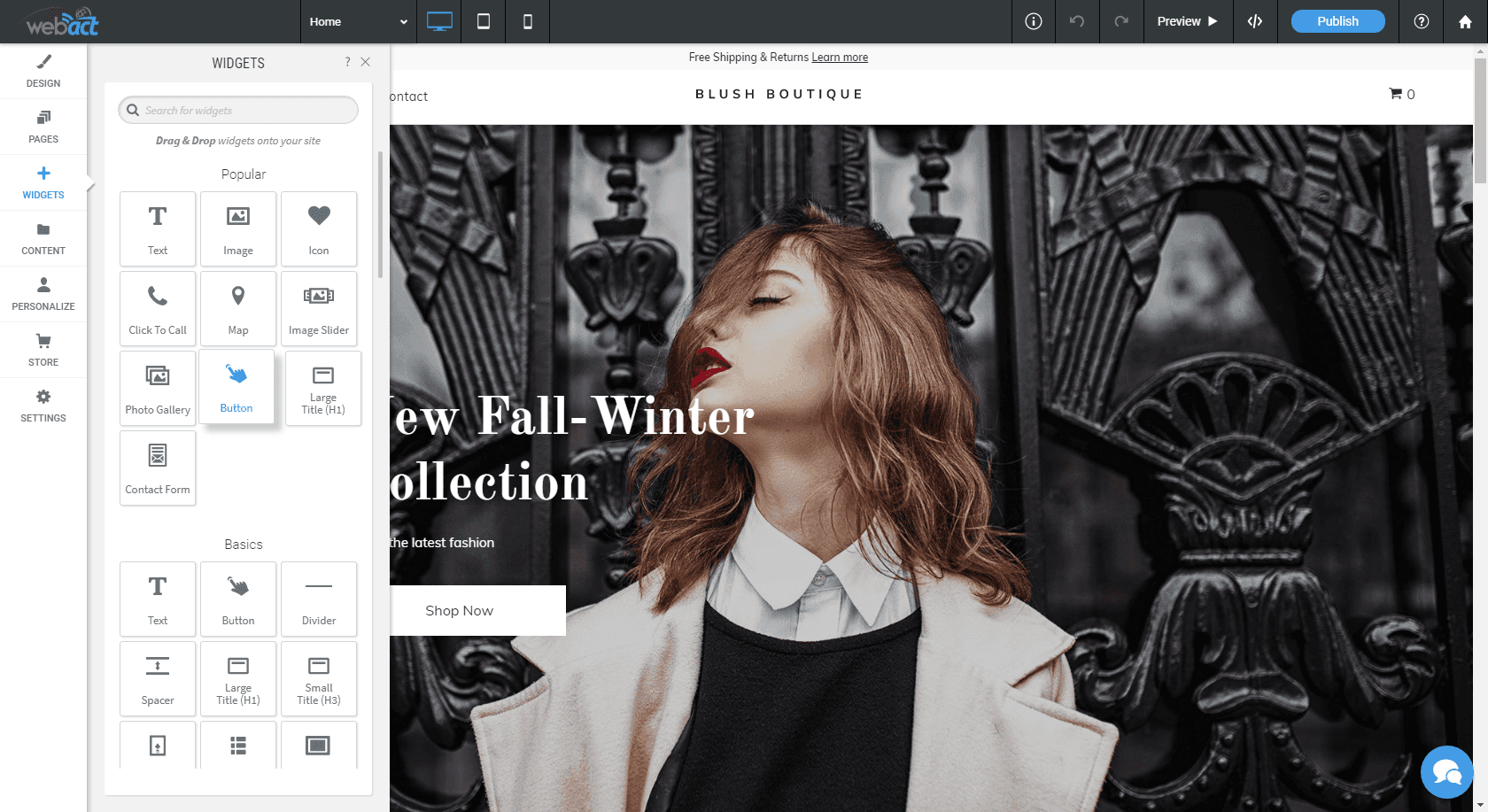 Manage Elements visual